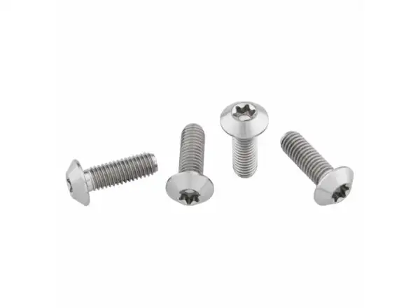 Wolf Tooth skrutky na košík Titanium 4ks