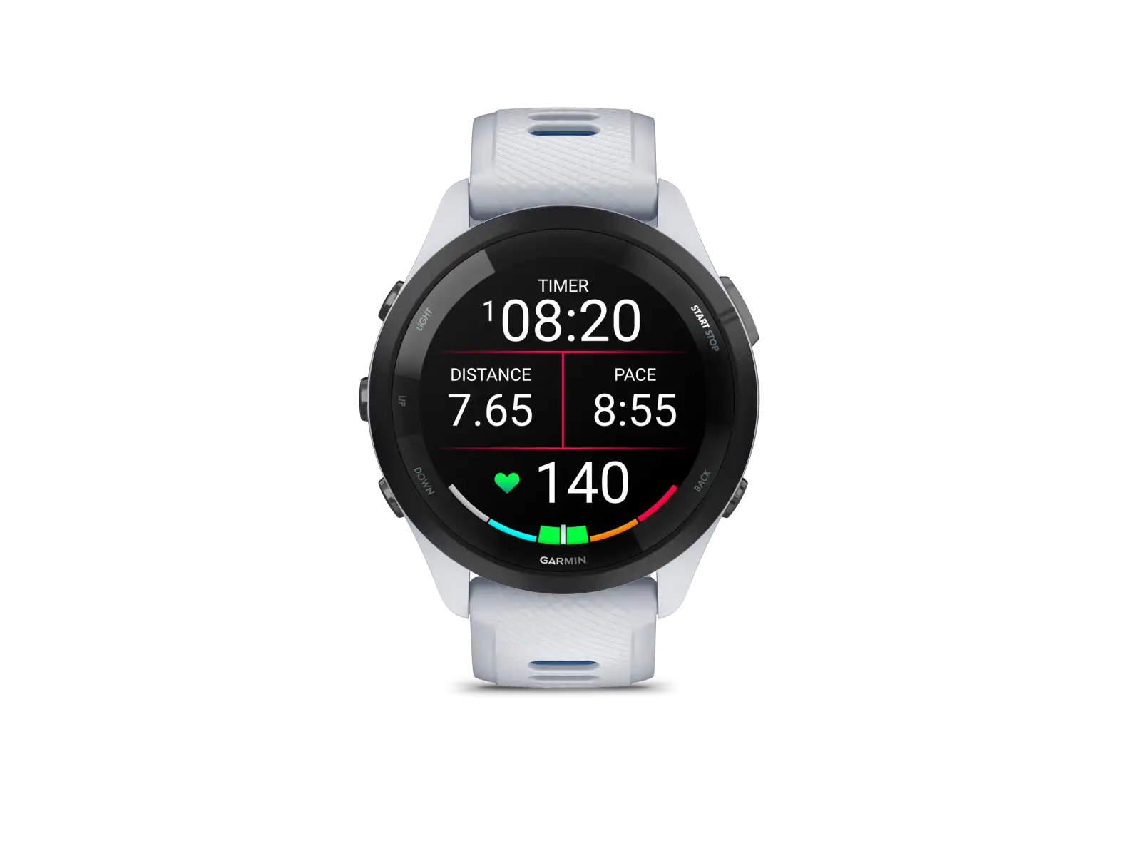 Garmin Forerunner 265 inteligentné hodinky White