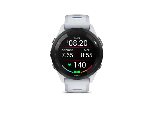 Garmin Forerunner 265 inteligentné hodinky White