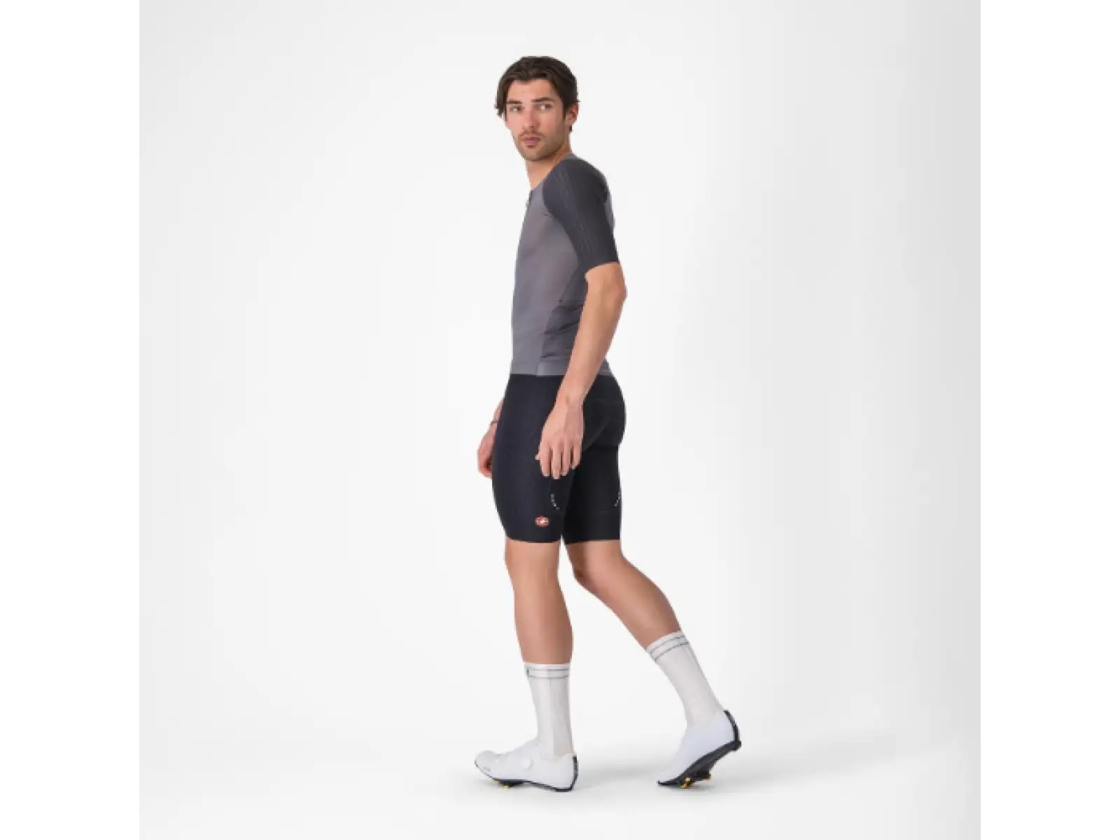 Castelli Aero Race 8S pánsky dres krátky rukáv Smoky Gray