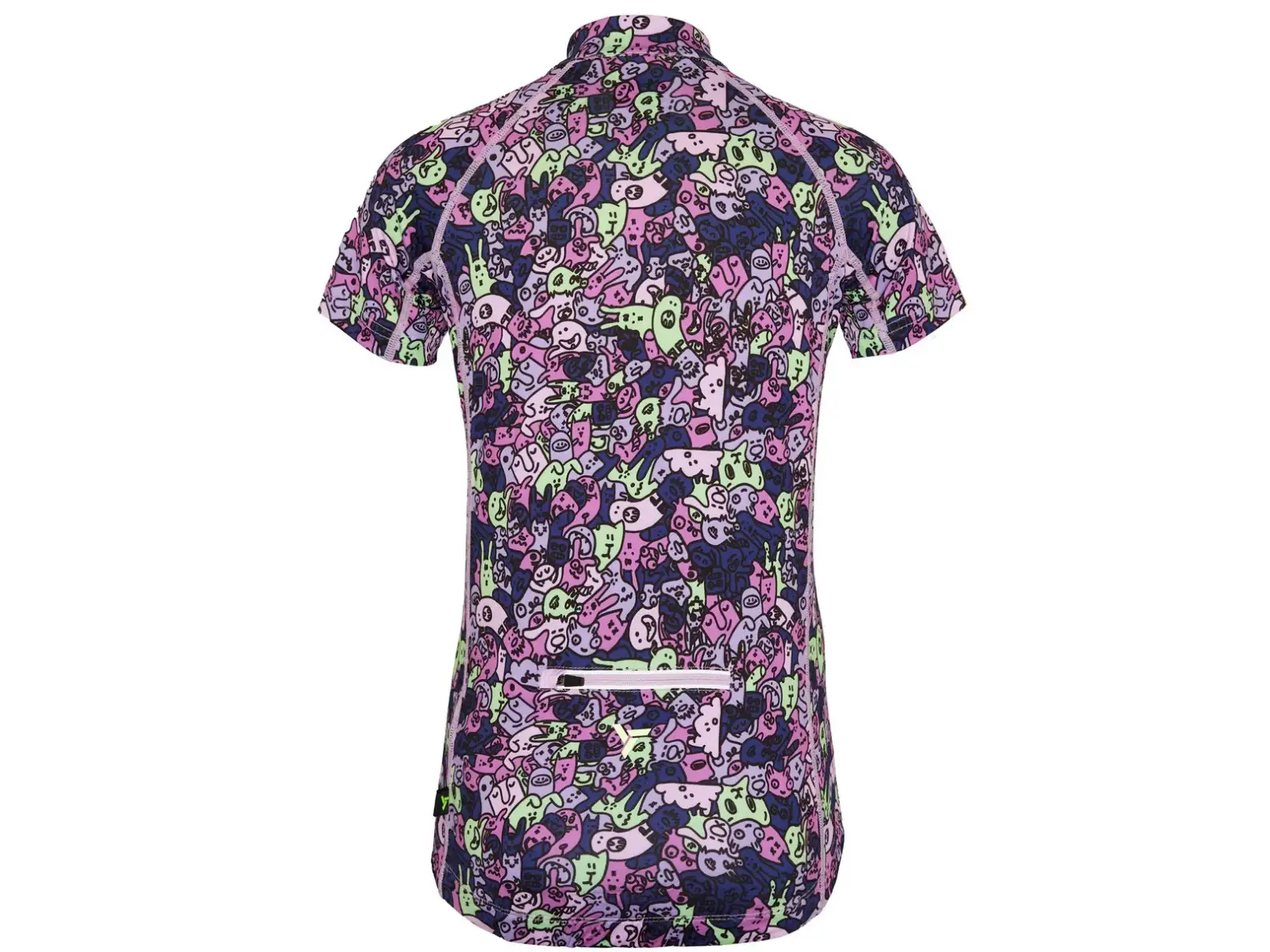 Silvini Scrivia detský dres krátky rukáv Blush/Green