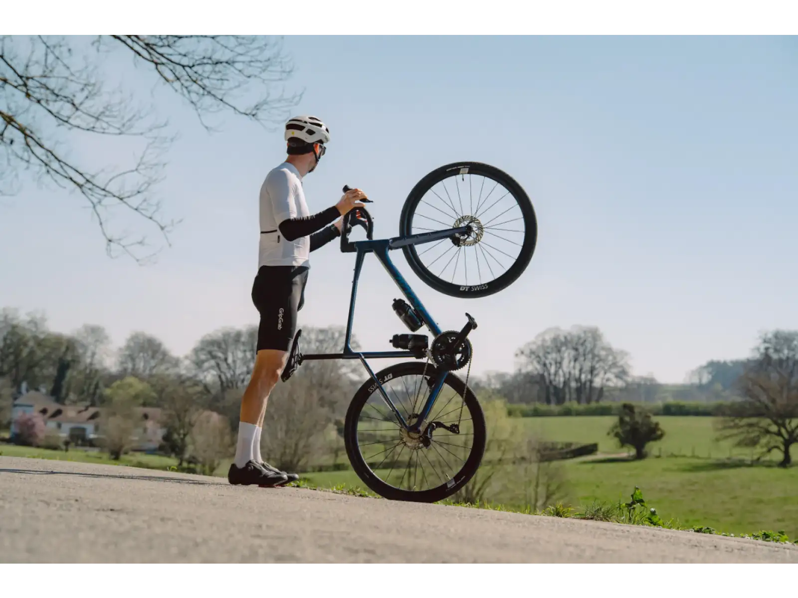 Isaac Kaon GRX610/820 2x12 gravel bicykel Saphire Blue