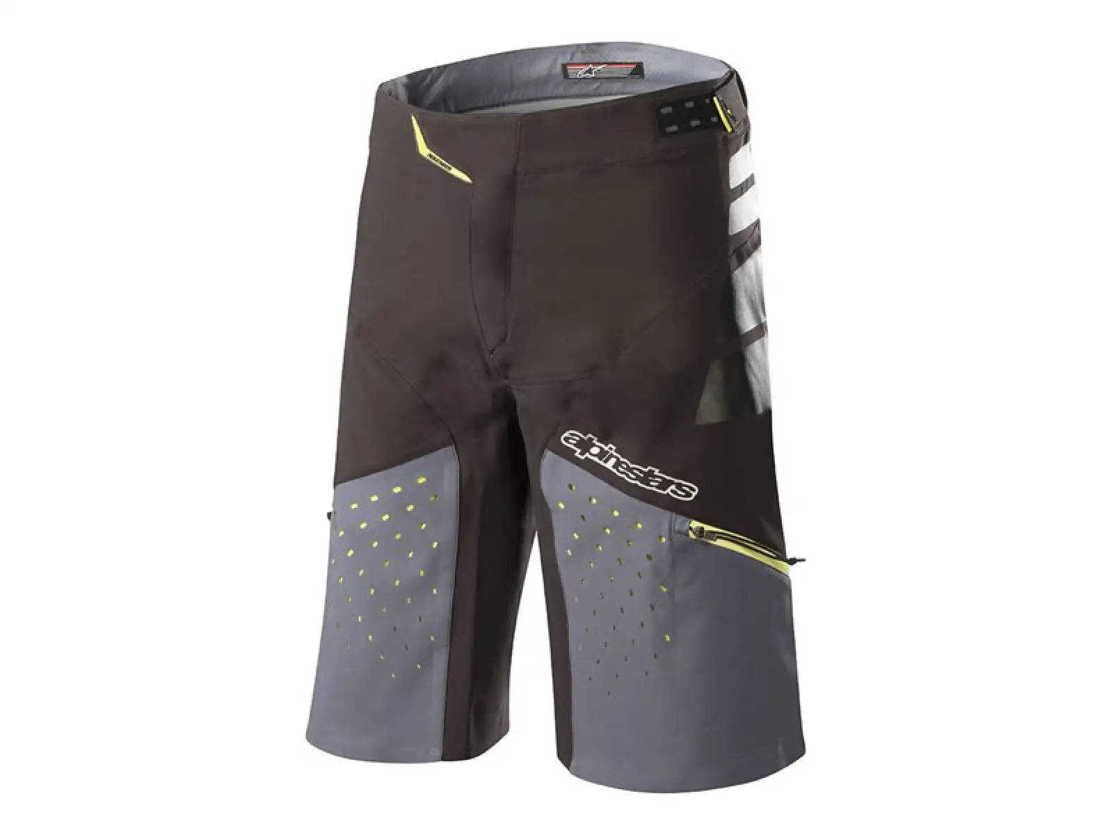 Šortky Alpinestars Drop PRO black/steel grey