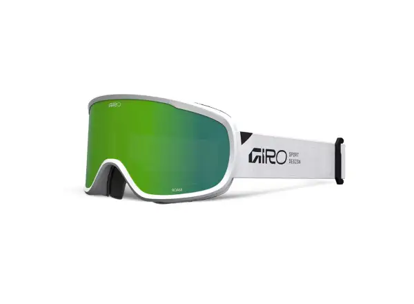 Giro Roam lyžiarske okuliare White Stacked/Loden Green/Yellow (2sklá)