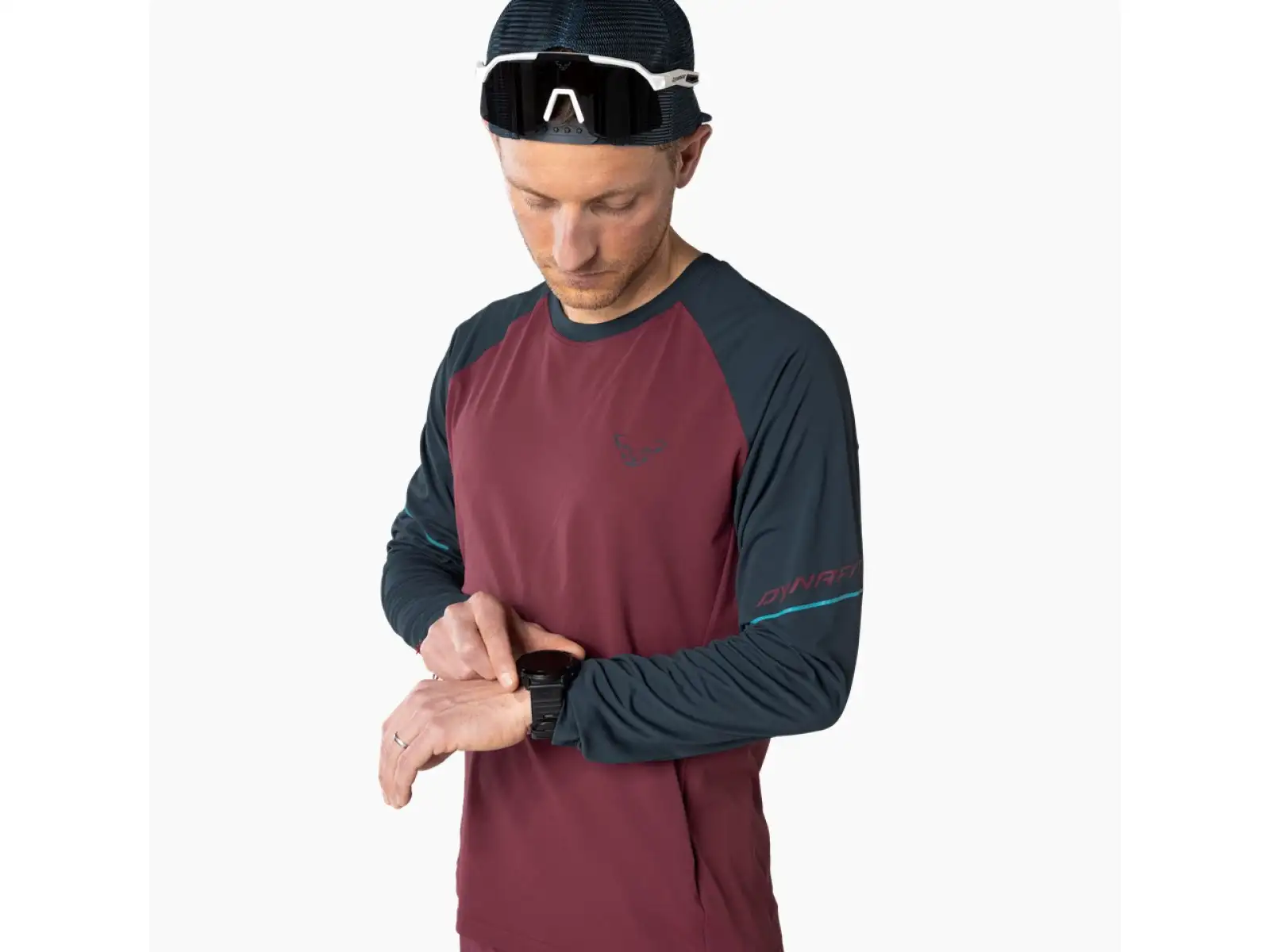 Dynafit Alpine Pro pánske tričko s dlhým rukávom Blueberry/Storm Blue