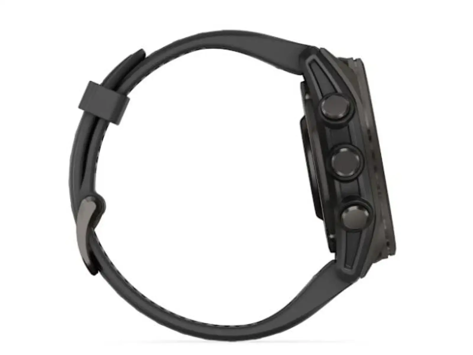 Garmin fenix 8 - 43 mm AMOLED Sapphire inteligentné hodinky Carbon titanium Black/Pebble grey