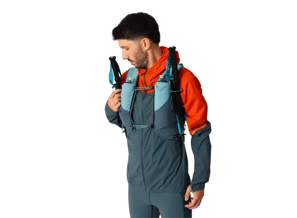 Dynafit Alpine 15 l bežecká vesta Smoke Blue/Cinder