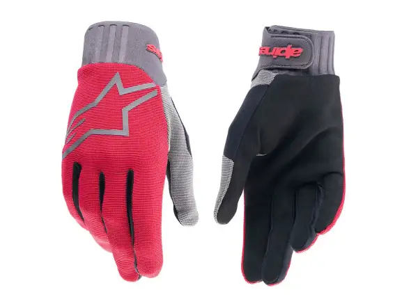 Alpinestars A-Dura rukavice Red Fluo