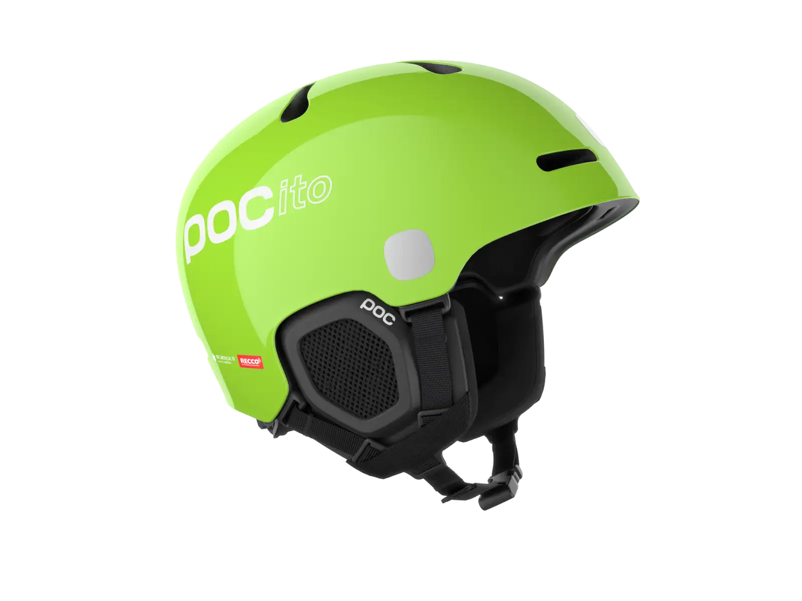 POC POCito Fornix MIPS detská lyžiarska prilba Fluorescent Yellow/Green