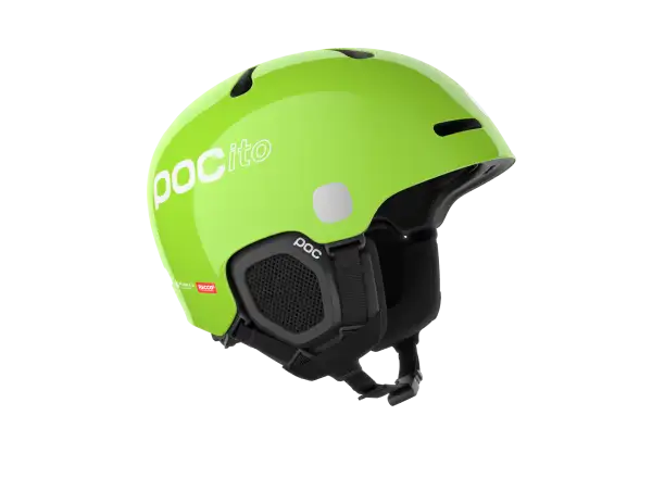 POC POCito Fornix MIPS detská lyžiarska prilba Fluorescent Yellow/Green