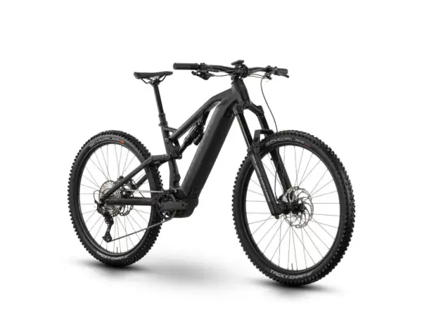 Raymon Trailray 170 Pro celoodpružený elektrobicykel Black Stealth/Iridiscent