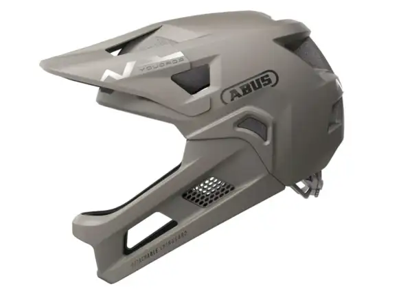 Abus YouDrop FF detská prilba Dust Grey