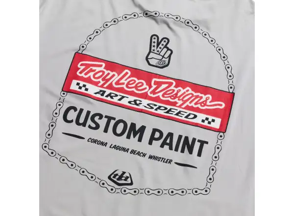 Troy Lee Designs Ruckus Ride Tee pánsky dres dlhý rukáv Custom Paint Mid Gray