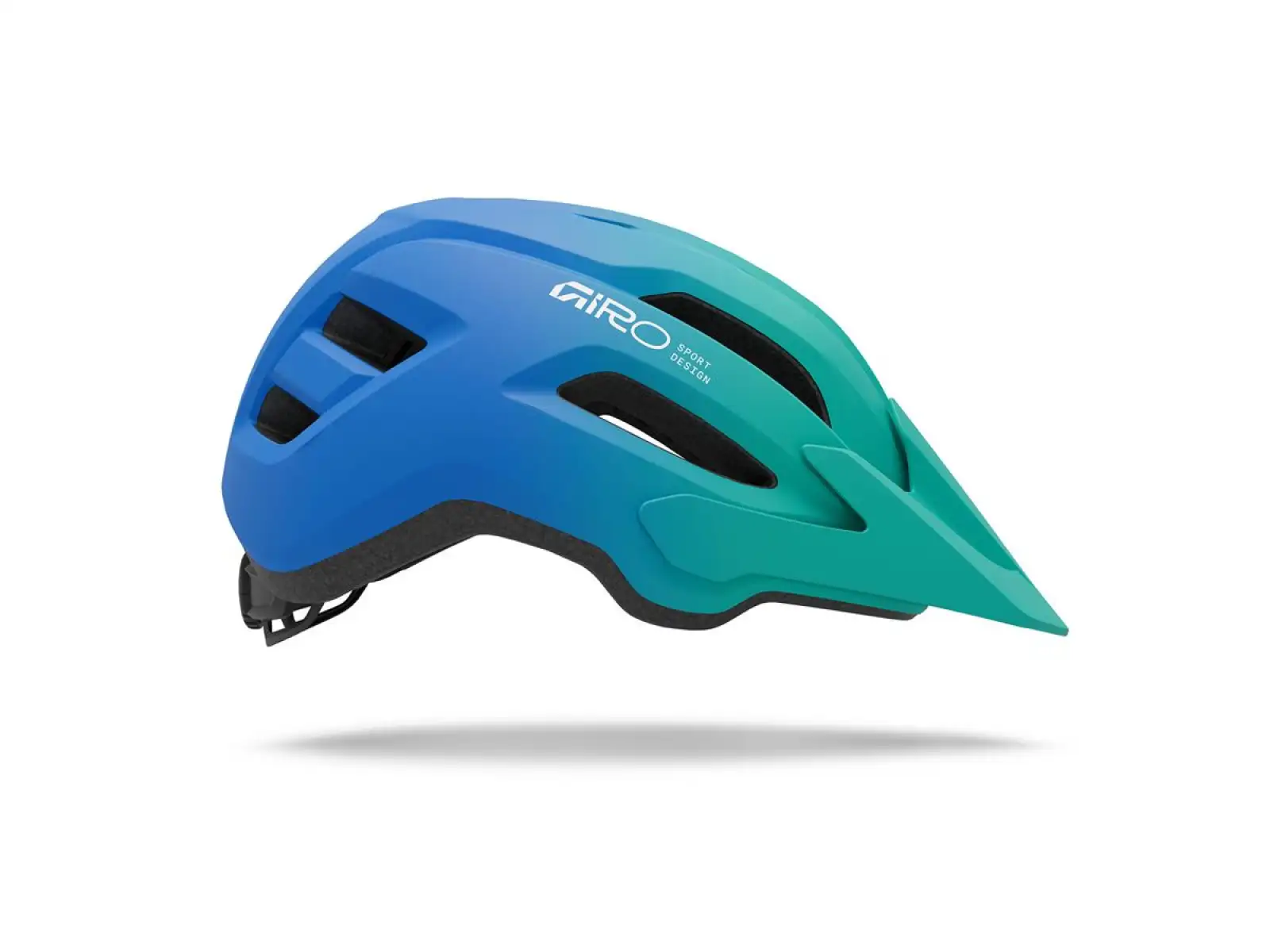 Giro Fixture II MIPS Youth detská prilba Mat Aqua Green/Blue Jewel Fade