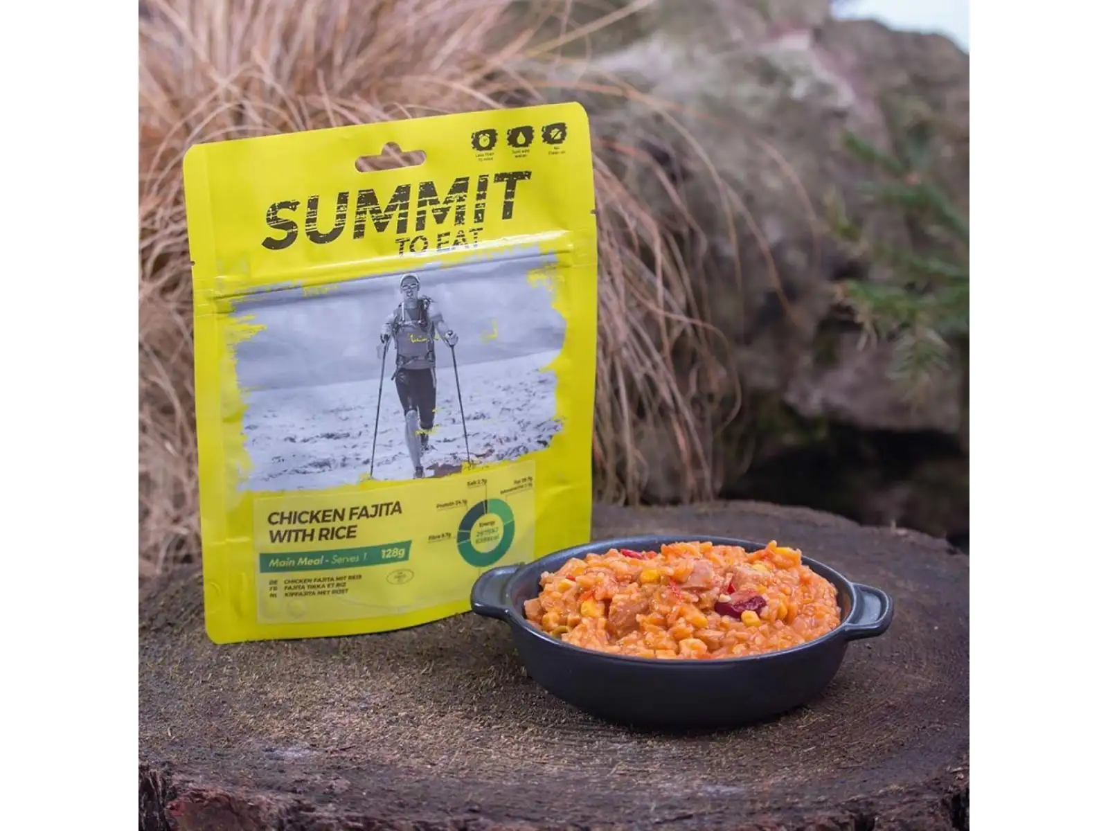 Summit To Eat dehydrované jedlo Kuracie Fajita s ryžou 128 g