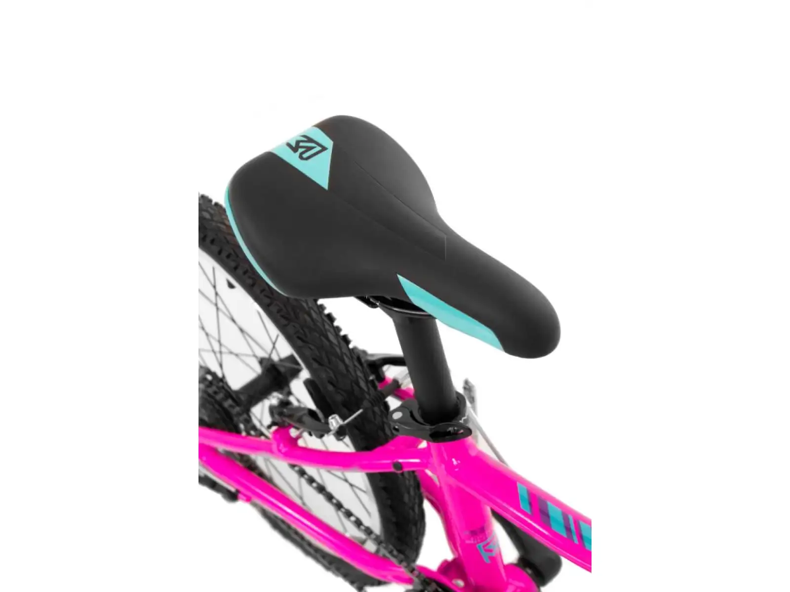 Rock Machine Catherine 20 gloss neon pink/Violet/neon cyan detský bicykel