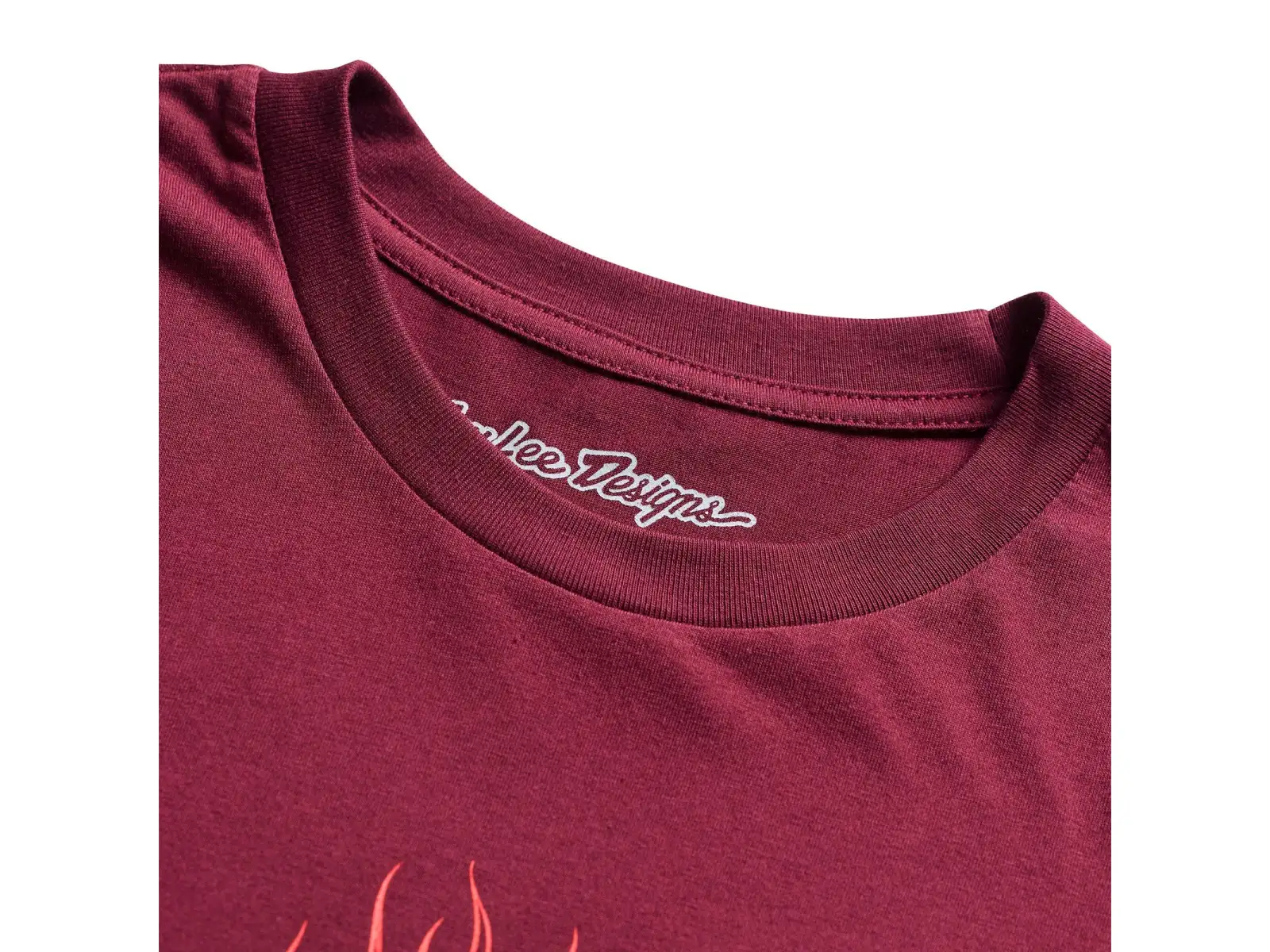 Troy Lee Designs Flame 2 pánske tričko krátky rukáv Sangria