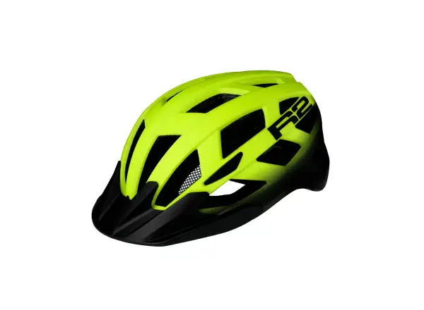 R2 Lumen cyklistická prilba neónová žltá/čierna