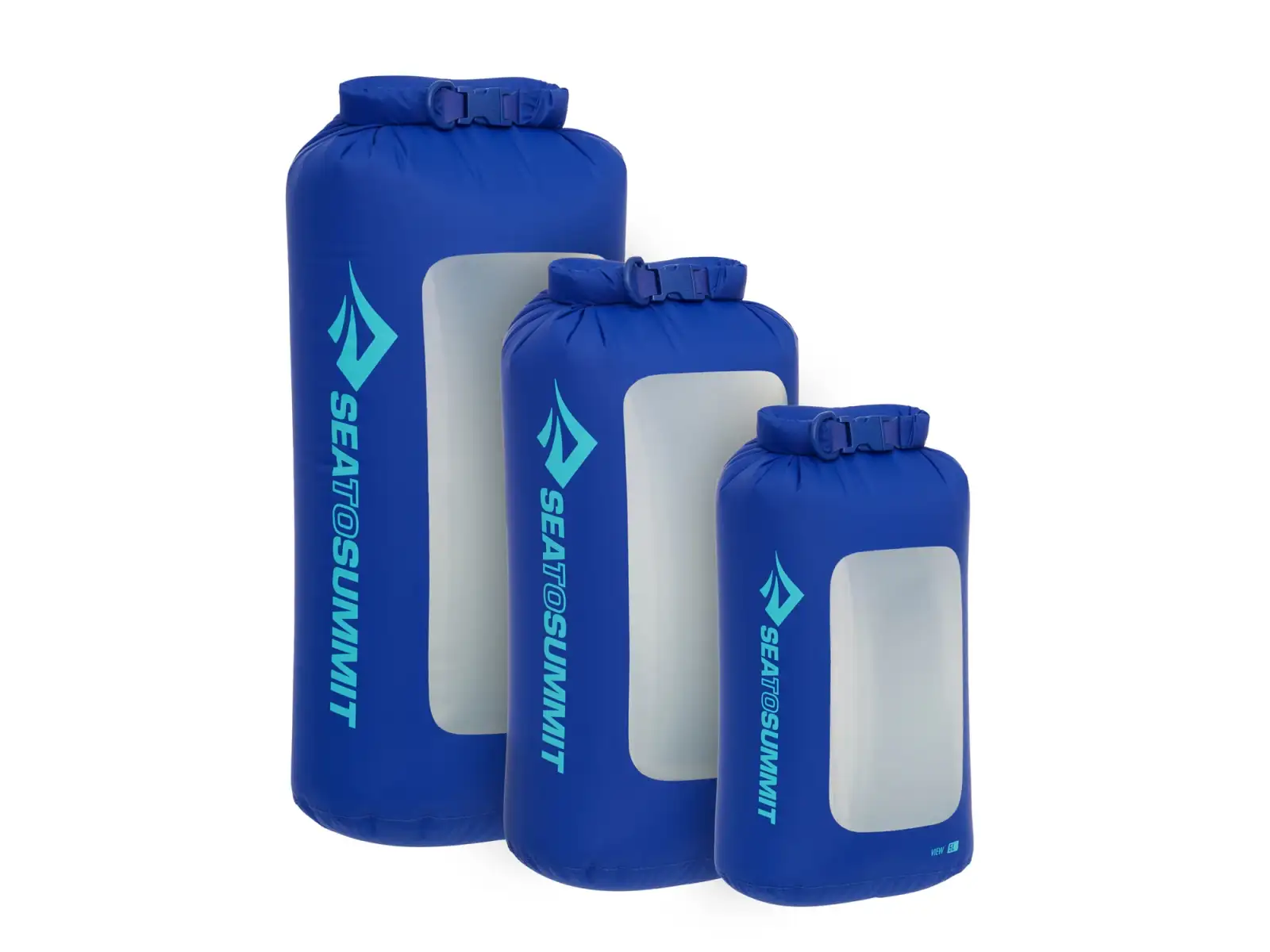 Sea to Summit Lightweight Dry Bag nepremokavý vak s priezorom 13L Surf Blue