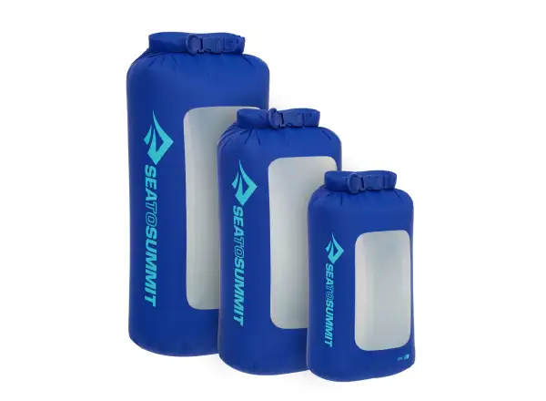 Sea to Summit Lightweight Dry Bag nepremokavý vak s priezorom 13L Surf Blue