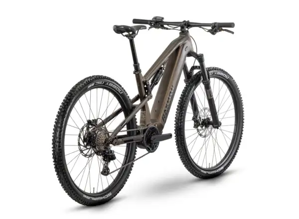 Raymon Trailray 120 Pro celoodpružený elektrobicykel Tenmokubrown