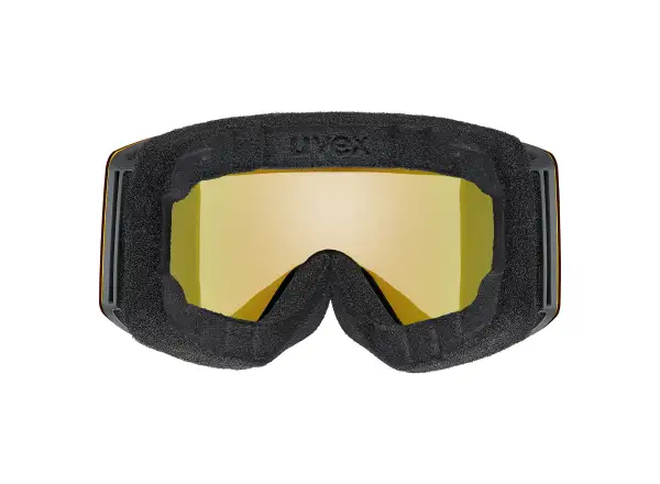 Uvex Provoque FM lyžiarske okuliare black matt/blue - green
