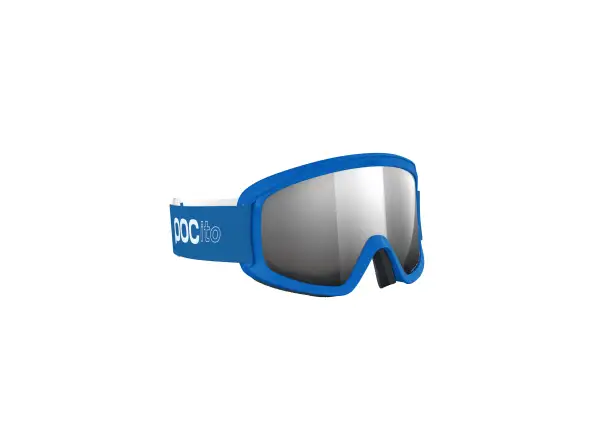 POC POCito Opsin detské lyžiarske okuliare Fluorescent Blue/Partly Sunny Silver