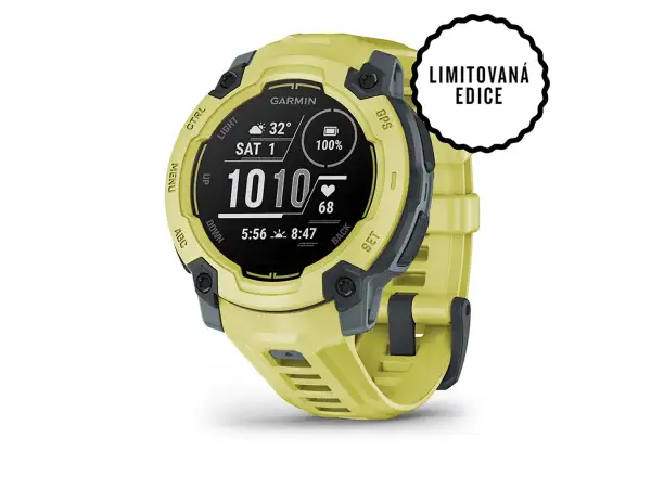 Garmin Instinct E 45 mm inteligentné hodinky Electric Lime/Electric Lime remienok