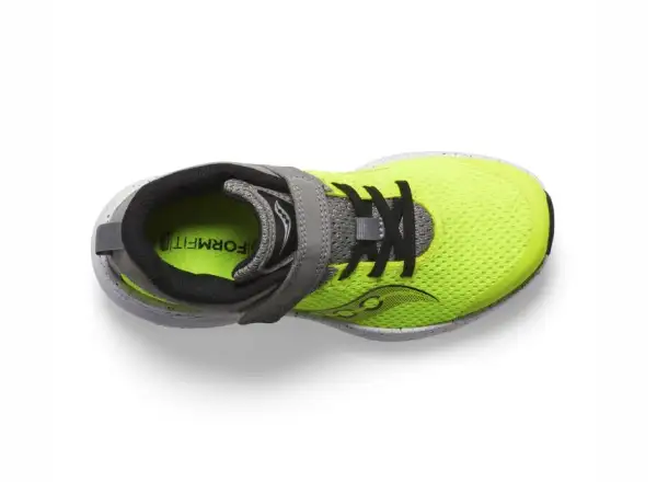 Saucony Kinvara 14 detská obuv lemon/grey