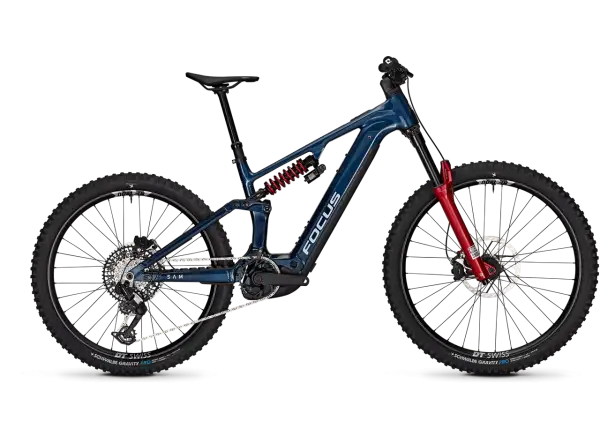 Focus SAM 9 600Wh elektrobicykel Azurblue / Sydneyblue