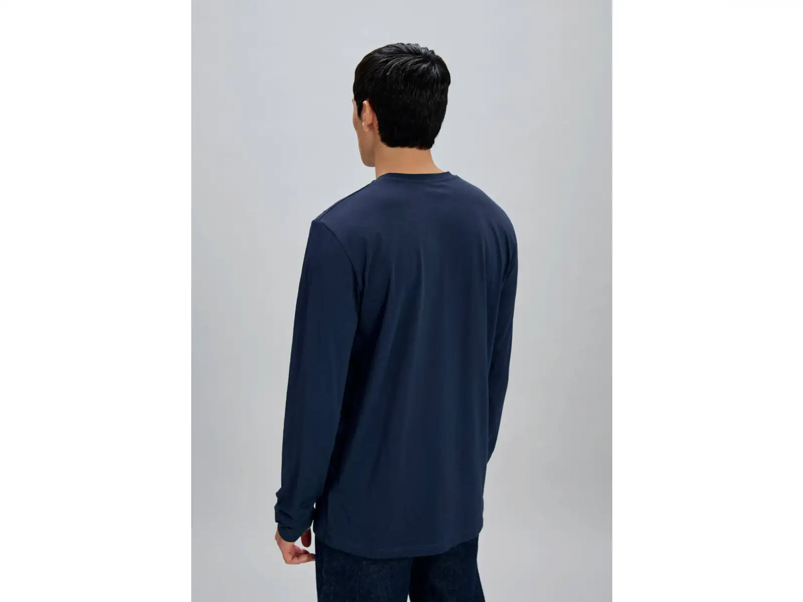 POC L/S Tee tričko s dlhým rukávom Apatite Navy