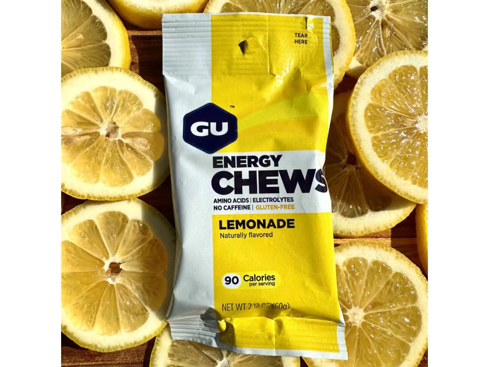 GU Energy Chews cukríky Lemonade 60g