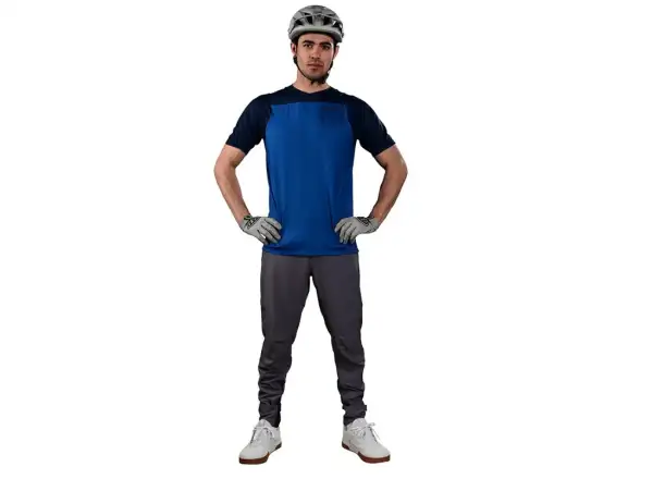 Troy Lee Designs Skyline Mono pánsky dres krátky rukáv True Blue