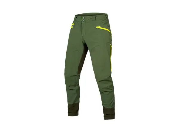 Pánske nohavice Endura SingleTrack II lesná zelená