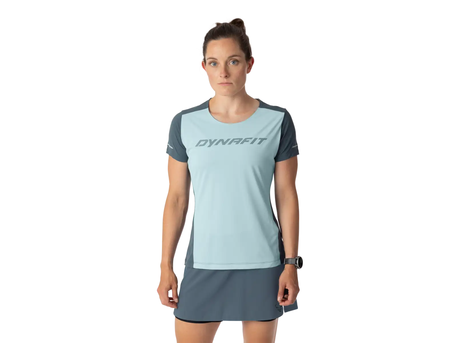 Dynafit Alpine 2 dámske bežecké tričko krátky rukáv Cloud Blue