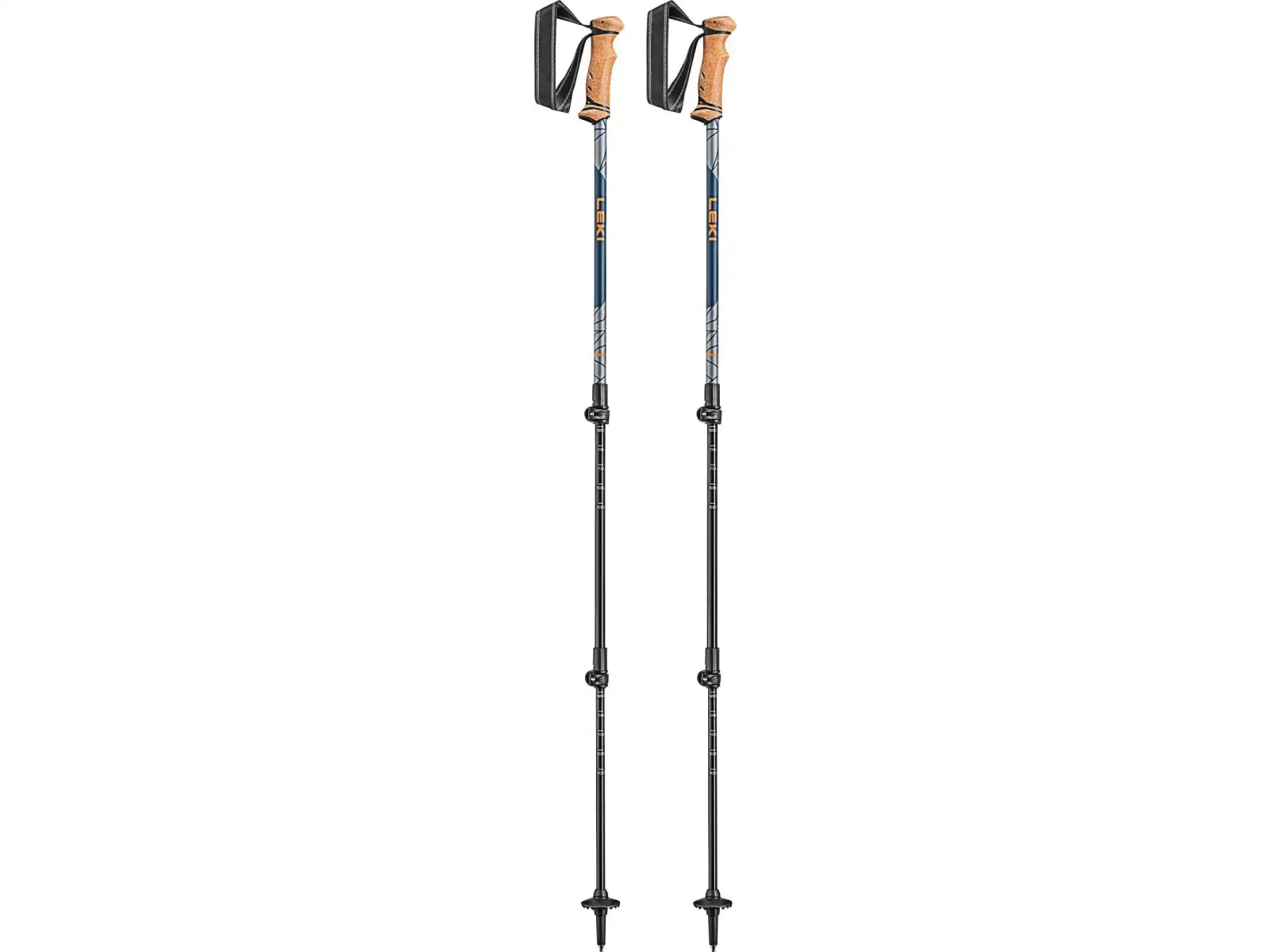 Legacy Lite trekingové palice Orange/Denimblue/Light anthracite