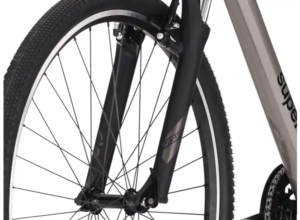 Superior Blox 6.0 trekingový bicykel Gloss Dark Chrome