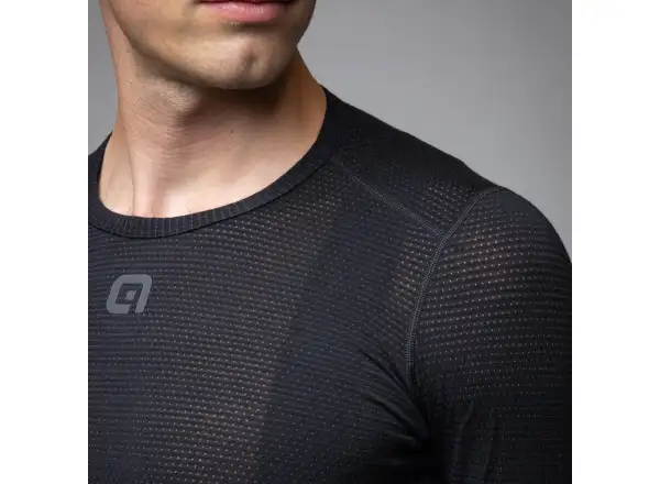 Alé Intimo Merino pánske spodné tričko dlhý rukáv Black