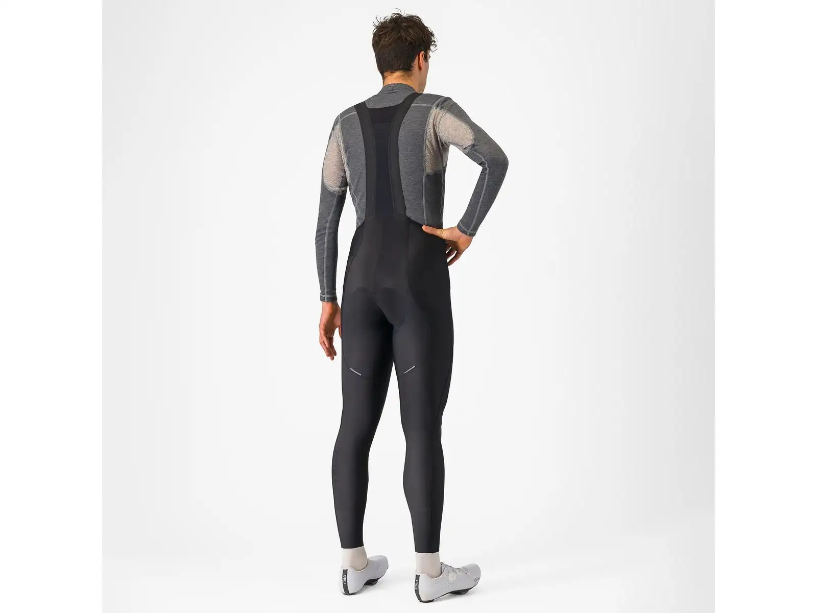 Castelli Espresso Bibtight pánske nohavice s laclom a vložkou Black