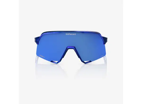 100% S3 okuliare RBH Gloss Blue Holographic/HiPER Royal Blue Mirror Lens