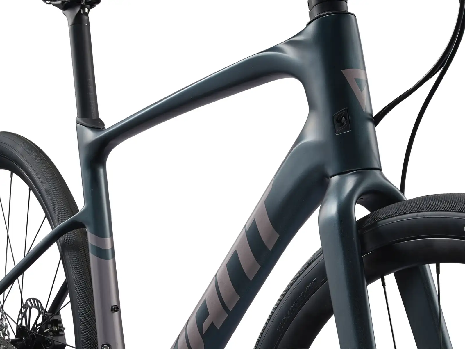 Giant FastRoad AR Advanced 1 cestný bicykel Asphalt Green