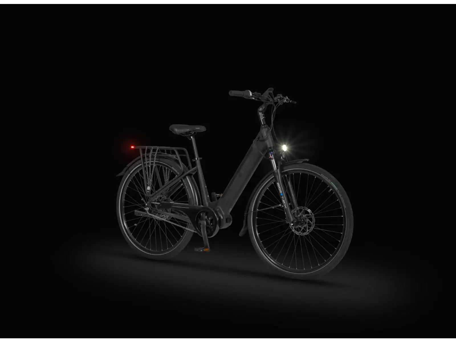 Ecobike LX mestský elektrobicykel 672 Wh Black