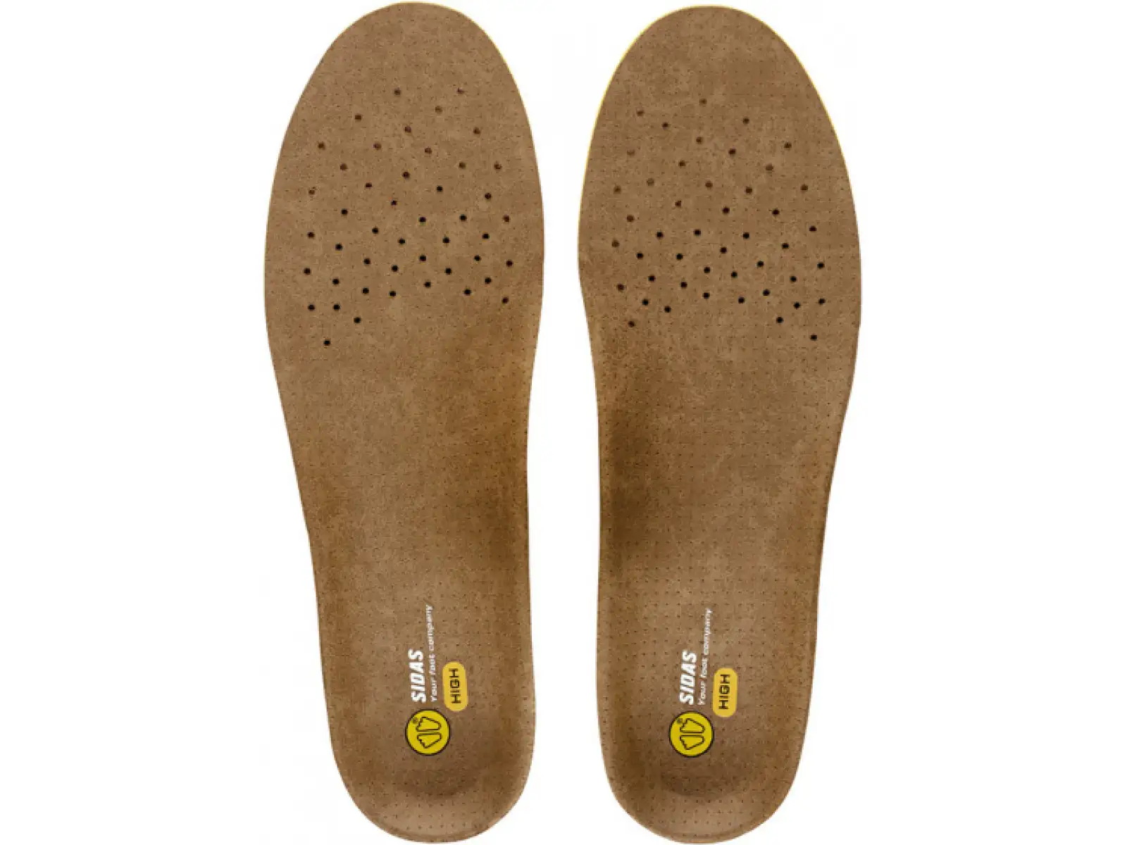 Sidas 3Feet Outdoor High vložky do topánok vysoká klenba 1 pár