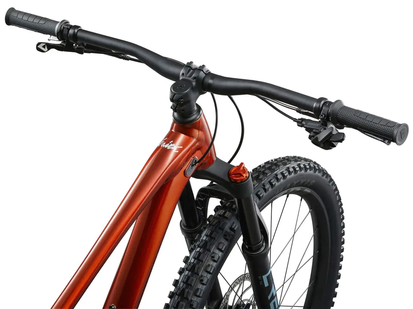 Giant Faith 27,5"/26" detský celoodpružený bicykel Copper