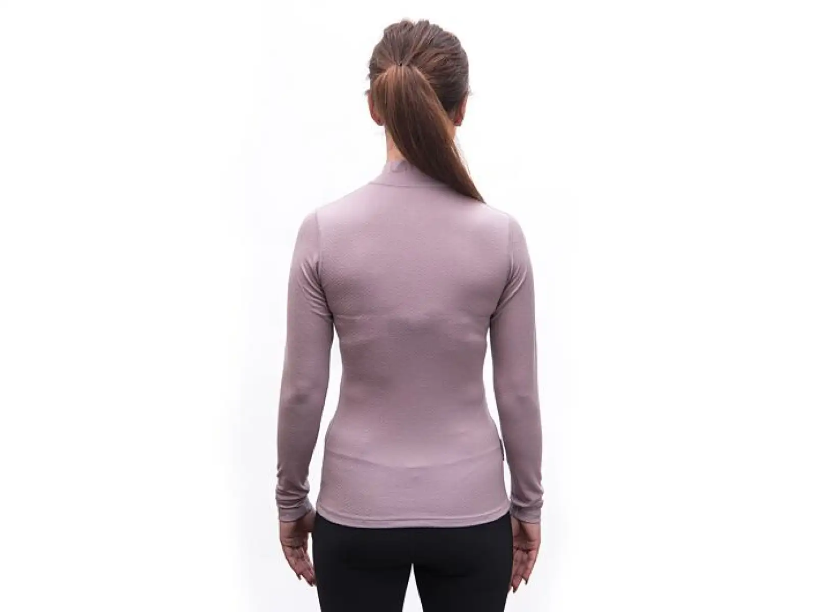Sensor Merino DF dámske tričko dlhý rukáv Mystic Violet
