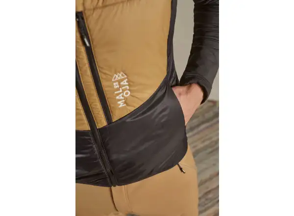 Maloja SigotM. pánska vesta Deep Black Multi