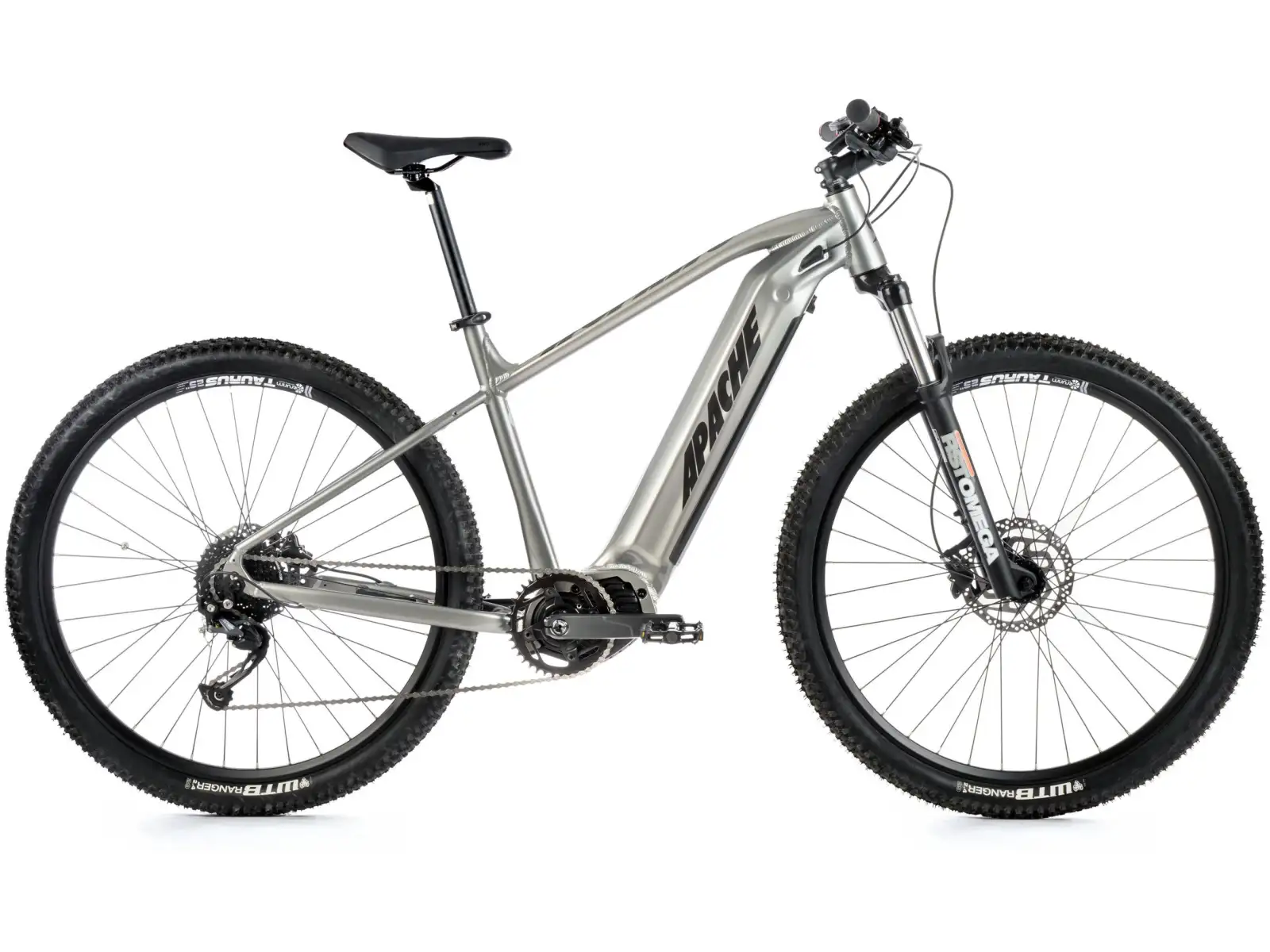 Apache Hupahu MX1 510 840 Wh 48 V horský elektrobicykel Silver