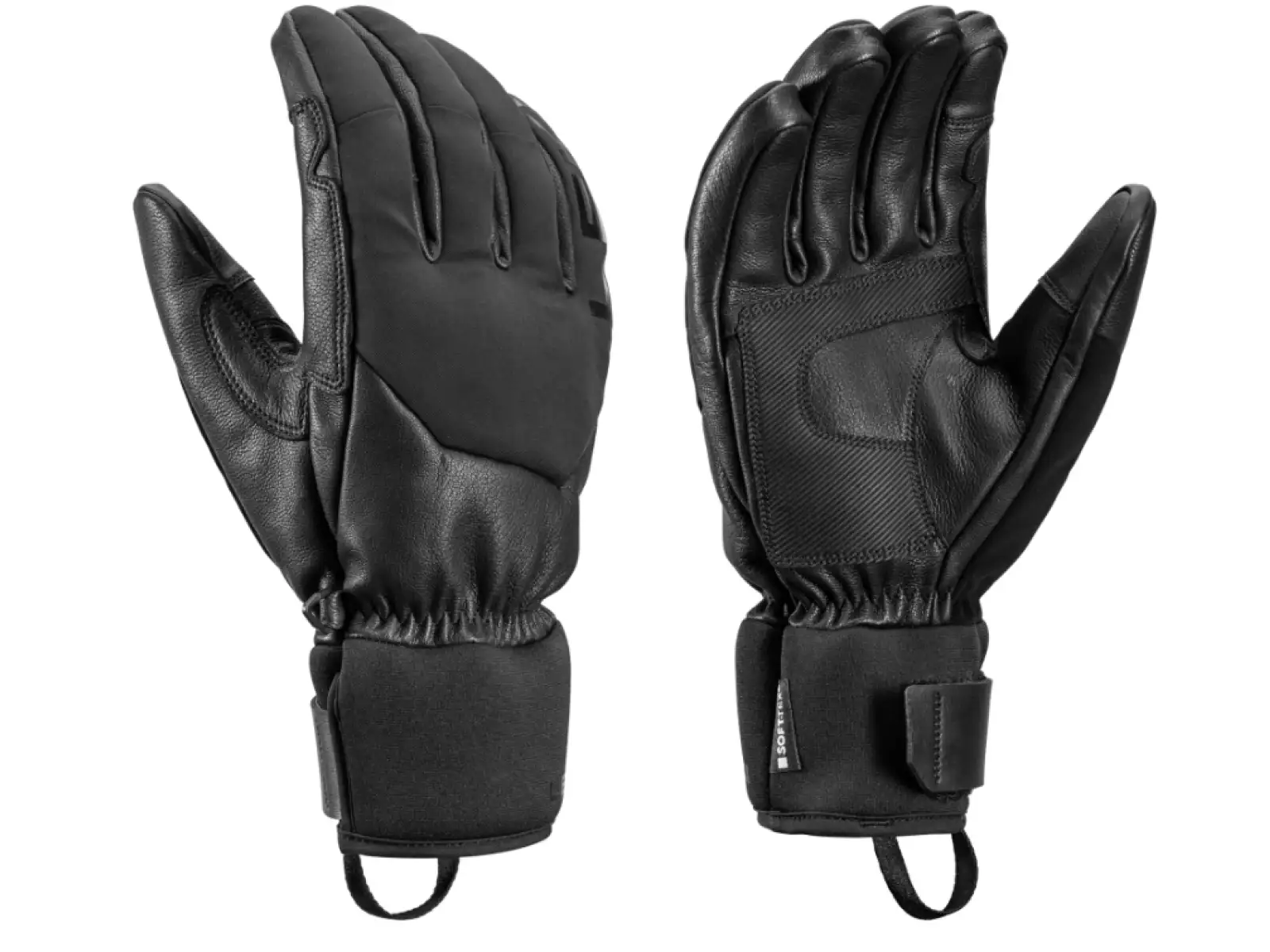 Leki Hevon Zero zjazdové rukavice Black