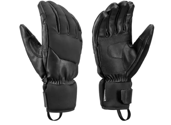 Leki Hevon Zero zjazdové rukavice Black