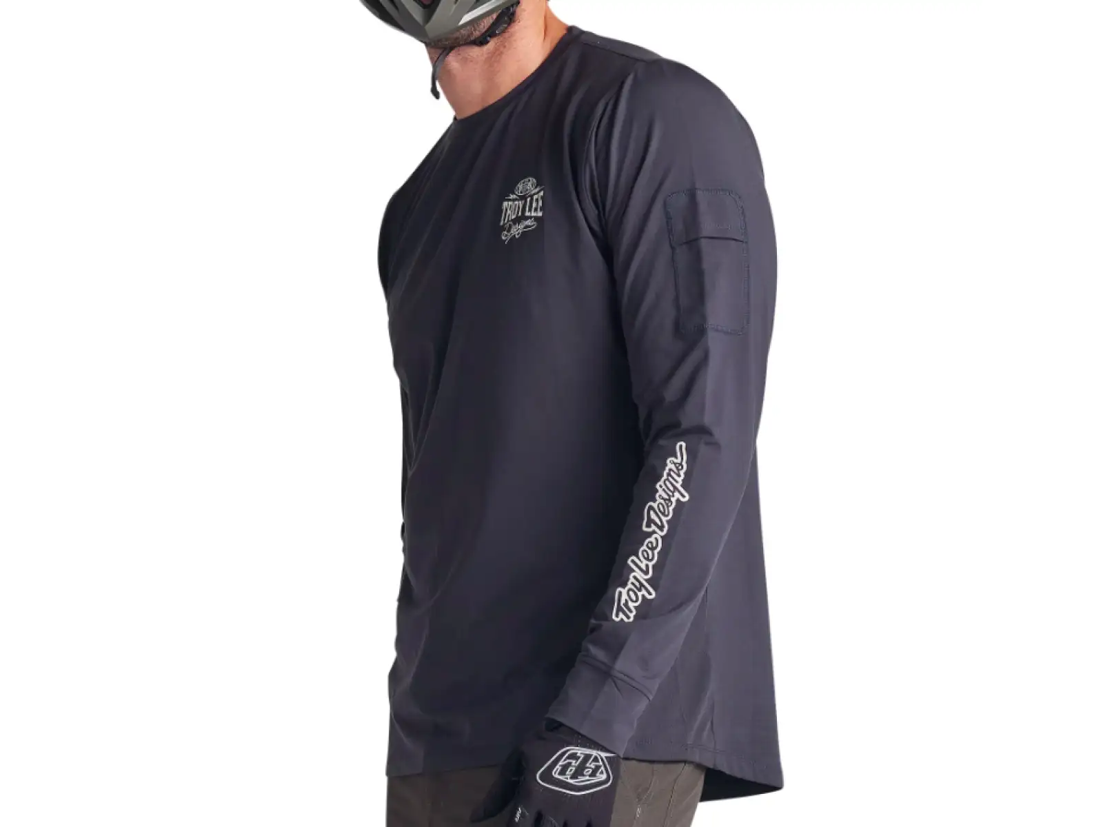 Troy Lee Designs Ruckus Ride Tee pánsky dres dlhý rukáv Bolts Carbon